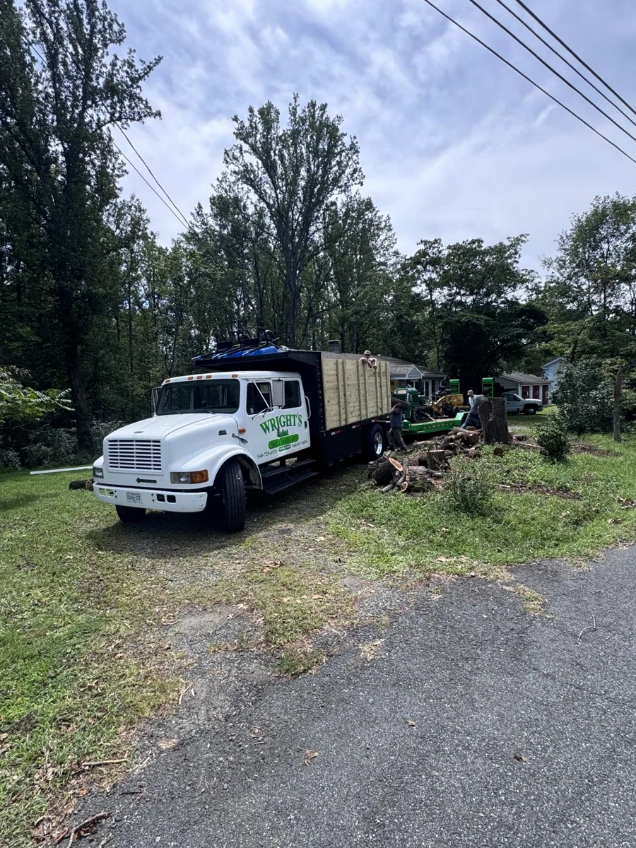 Wright's trucks and equipment
